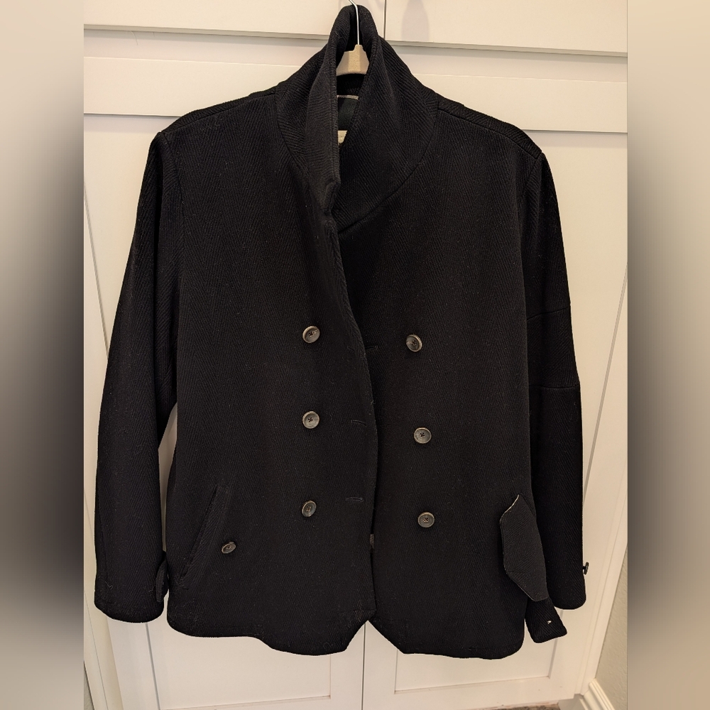 Rogan Black Double-Breasted Jacket